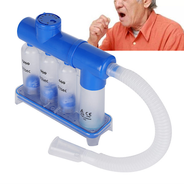 Breathing Trainer Vital Capacity Exercise Lung Function Respiratory Exerciser Instrument