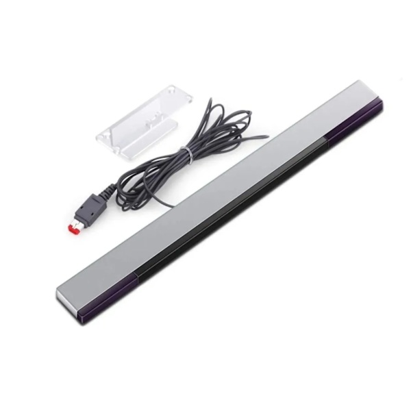 Kablet mottaker for WII Erstatning kablet infrarød sensor bar mottaker for Wii U Motion Plus-konsoll