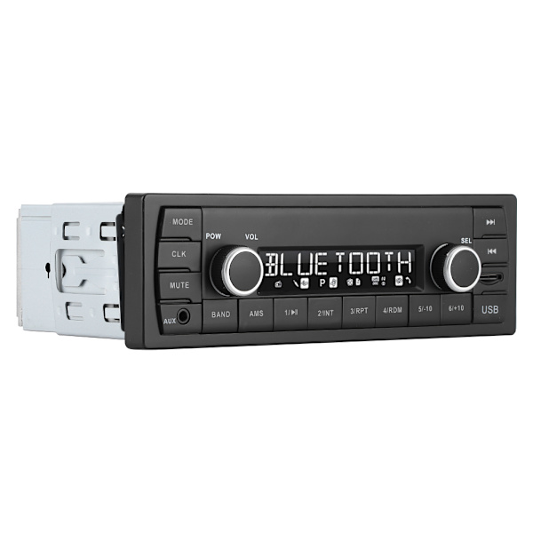 12V auton MP3-soitin Audio FM-radio HandsFree-puhelu Lähetys U-levykone
