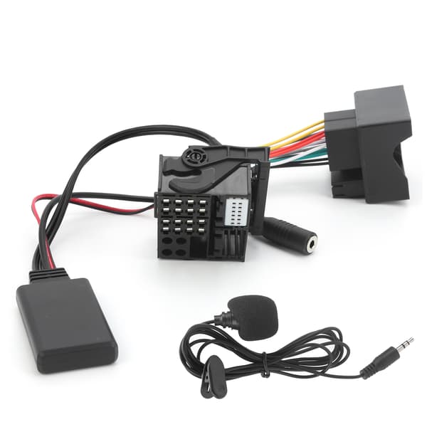 59.1in Bluetooth 5.0 AUX-kabel Ljudadapter med mikrofon Passar för E60 E63 E64 E65 E66 E87