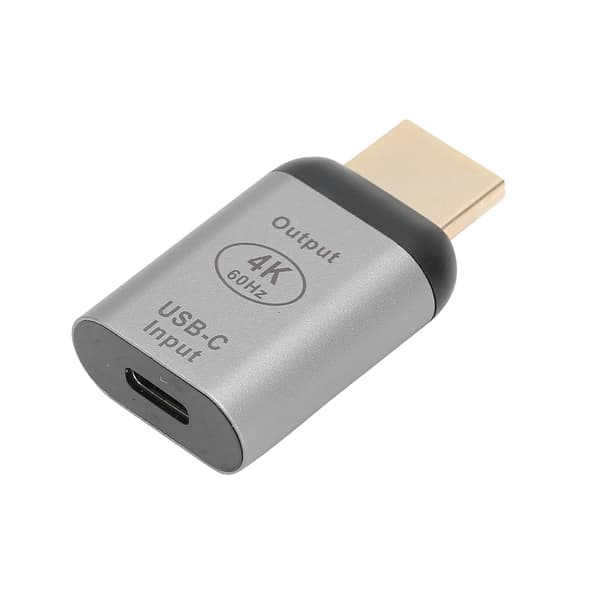 Type-C naaras HD-multimedialiitäntäsovittimeen 4K 60Hz sovitin Type C 4K-muunnin Windowsille/Androidille/OS X:lle