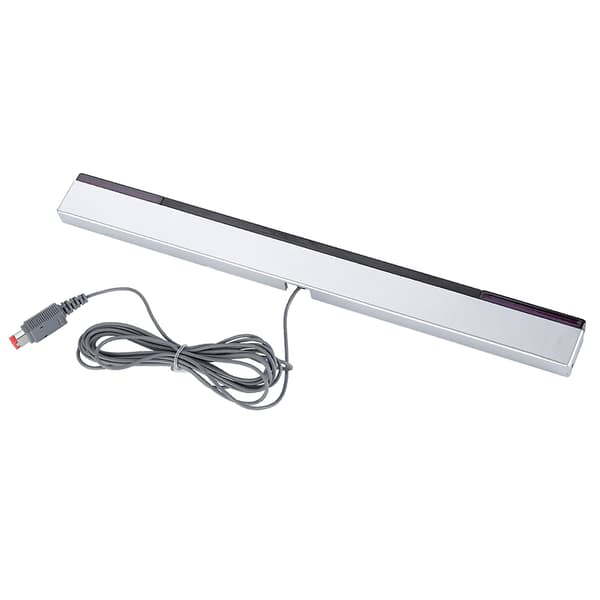 Infrarød IR Signal Ray Sensor Bar Kablet Mottaker &amp; Stativ for Nintendo WII Konsoll