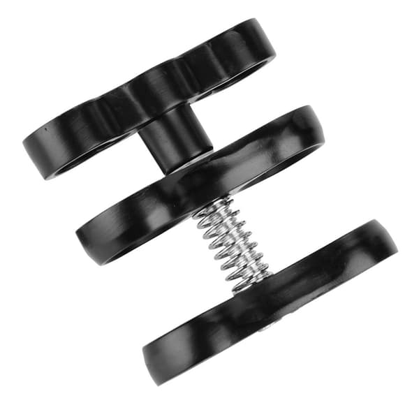 Mini sommerfuglklemme i aluminiumslegering for dykkerlys, adapterfeste for Gopro