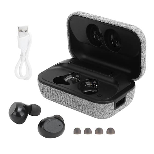 Ekte trådløse Bluetooth 5.0 ørepropper Mini Sports In-Ear digitalt display Binaural ørepropp