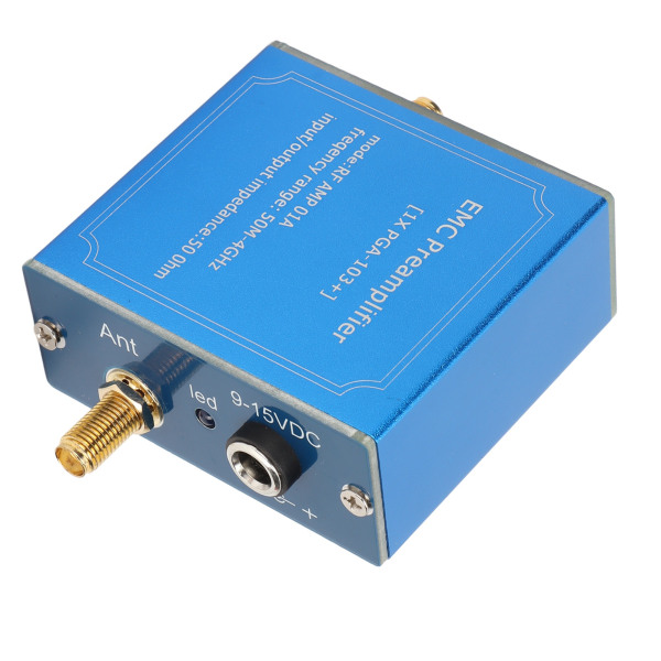 Lågbrusförstärkarmodul 50M‑4GHz Wideband Plug and Play DC 9‑15V High Gain LNA-modul för kommunikationssystem