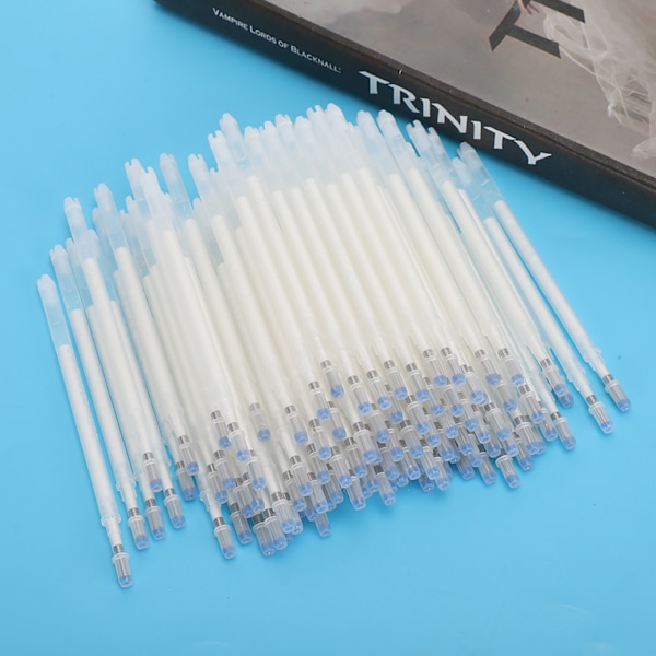 Kangasmerkki Pen Täyttö Tailor Työkalut DIY Nahka Lisävaruste Ristipisto Ompelutarvikkeet (Valkoinen)