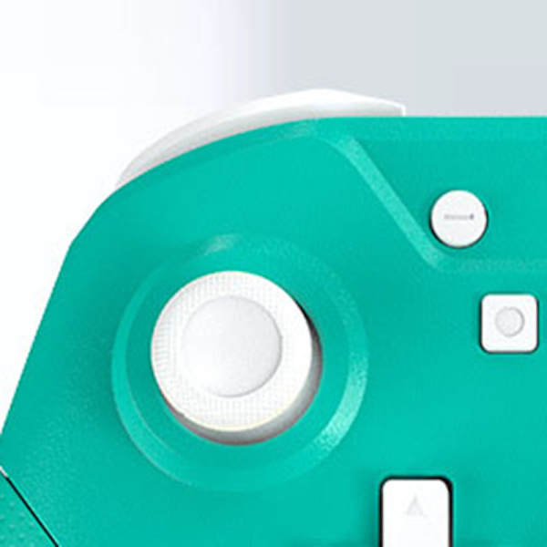 Bluetooth Gamepad NFC Somatosensorisk Dobbelt Motor Vibration Trådløs Game Controller med 3D Joystick til Switch Turkis Grøn