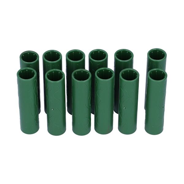 12 st Trädgårdsstake Anslutningsrör Vinrankor Klätterväxtstödstakar Anslutningar 16 mm innerdiameter