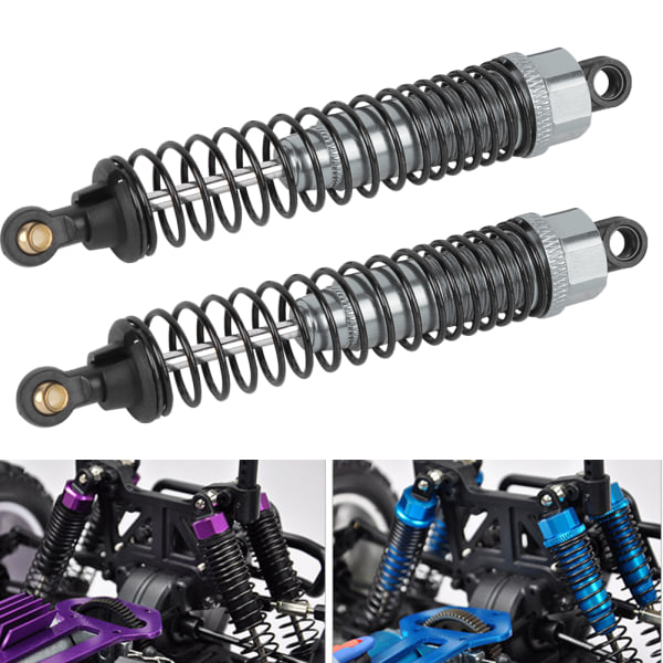 1 par RC stötdämpare dämpare reservdelar Passar för HSP 94111 94188 94108 1/10 RC CarTitanium Färg