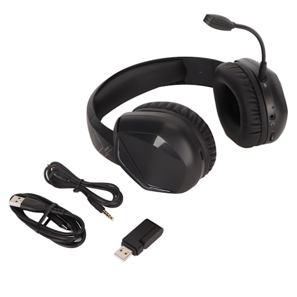 Bluetooth-pelikuulokkeet Monitoiminen RGB-viileä valaistus Pieni viive Melunvaimennus 2.4G Langaton stereokuuloke