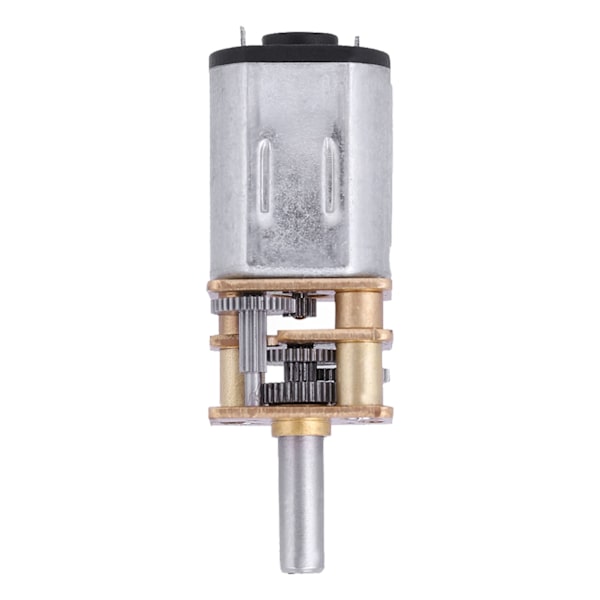 Uusi N20 DC3V 6V 12V 50-2000 rpm nopeudenrajoitin DC-moottori metallivaihteistolla