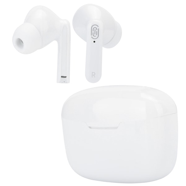 Y113 Bluetooth 5.0 trådløs øretelefon øretelefon Stereo in&#8209;ørehovedtelefon støjreduktion Hvid