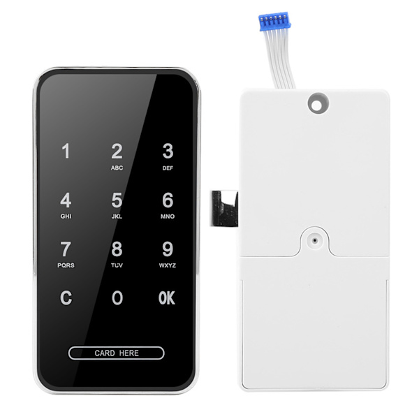 Elektroninen salasanakorttilukko RFID Smart Keyless -kosketusnäyttö arkistokenkäkaappiin LockerSilver RFID-rannekoru