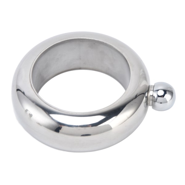 Fickplunta Armband i Rostfritt Stål Vinflaskor Present för Att Bära Drycker med Tratt 100ml