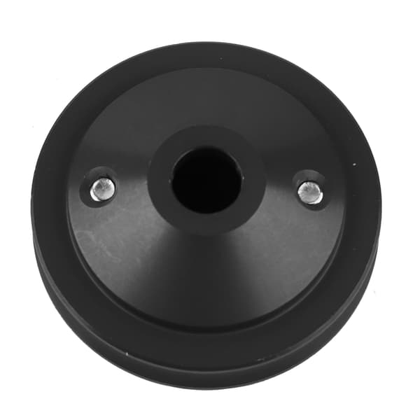 Holdbar Aluminium Legering Cykel Fast Frempind Top Cap Computer Mount til Garmin Sort