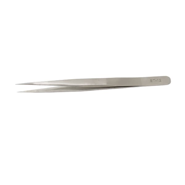 Spids Præcisionspincet Rustfrit Stål Perfekt Justeret Lige Isolerende Pincet til Eyelash Extension