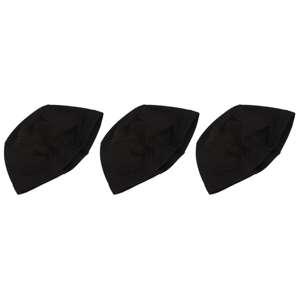 3 st elastiska perukmössor töjbara andningsbara nylonmössor med stängd ände för cosplay-smink