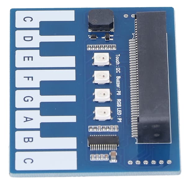 Minipianomodul expansionskort kapacitiv pekstyrenhet TTP229 I2C-gränssnitt för Micro:bit