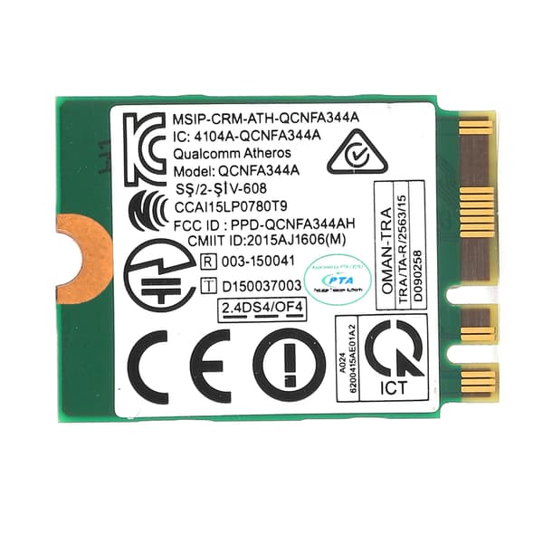 DualBand Trådløst Netværkskort QCNFA344A WiFi til Bluetooth Chip Model Trådløst Modul til Windows