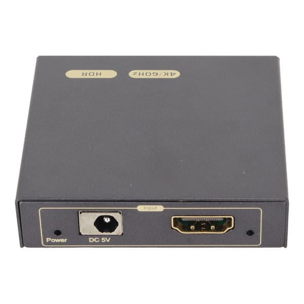 HD Multimedia Interface Lydudtrækker Version 2.0 4K 60Hz Optisk 5.1 Kanal til 3.5mm Lydudtrækker 100‑240V US Stik