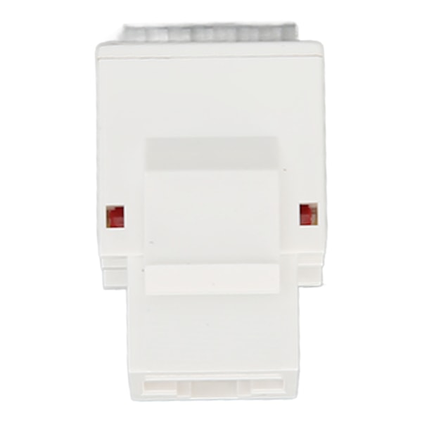 50 stk Keystone Jack RJ45 Cat5e 90 graders slank uskjermet punch-fri Ethernet-modul nettverkskontakt