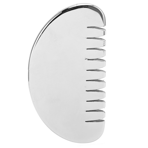 Gua Sha-kam Terahertz-kam Energistone Terahertz Guasha Skrapning Hårbottenkam för huvudmassage Meridianbehandling