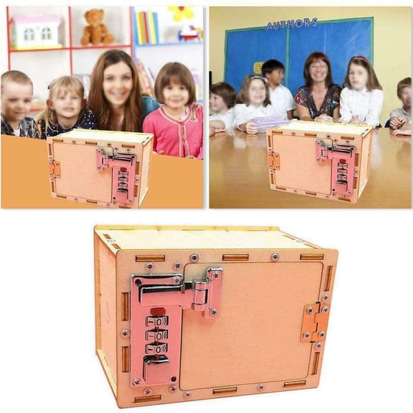 DIY Mekanisk Passordboks Materialsett Vitenskapelig Eksperiment Oppfinnelsesutstyr