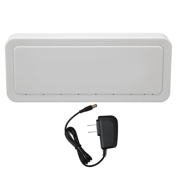 Gigabit Ethernet Switch 8 RJ45 Port Plug and Play Stille Blæserløs Desktop LAN Netværkssplitter 100‑240V US Stik