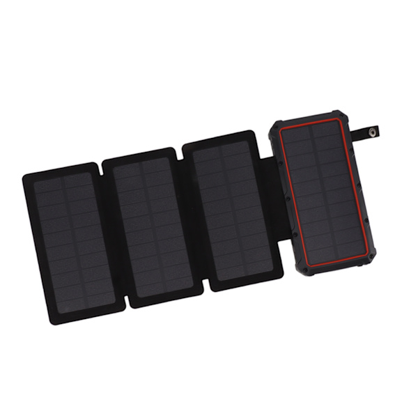 20000mAh Solcellsladdare Utomhus USB C Fällbar Solcellsladdare Powerbank för Smartphones Surfplattor A20000