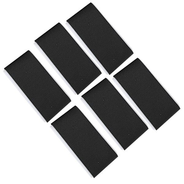 6 stk. justerbare skistropper Fastener Tape Hook and Loop Ski Fixing Wraps til nem transport