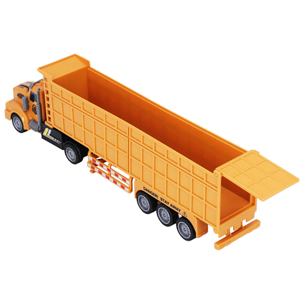 1:48 Skala Dragbaks Transportbil Lastbil Leksak Hög Simulering Transportfordon för Barn