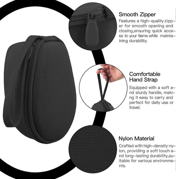 2CREA Hard Case for SHOKZ New OpenRun Pro 2/1/Mini, OpenRun Standard/Mini, OpenMove, OpenSwim Pro, OpenSwim, Compatible with All SHOKZ Open-Ear Bone