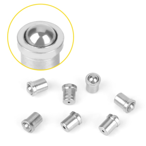 304 Rostfritt Stål Precision Positionering Pärlor Skruv Slät Fjäder Kul Plunger(φ 3*4)