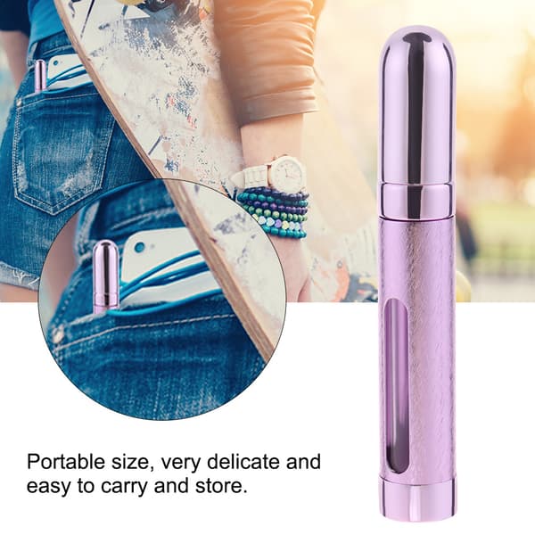 12ml Parfymesprayflaske Reise Bærbar Påfyllbar Parfyme Atomizer Lilla