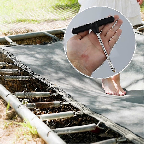 Trampolin Verktyg Dragkrok Metall Tältpinne Trampolinpinne Dragare Dra Trampolintillbehör Juni 6.15
