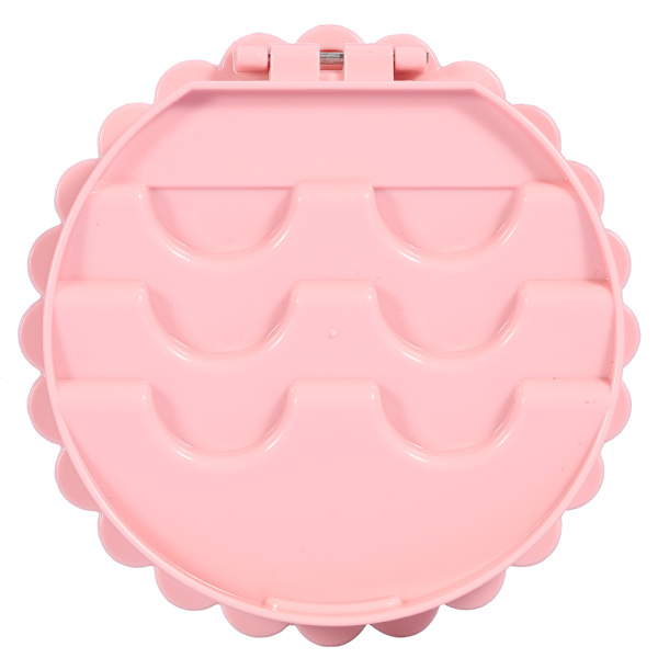 1 kpl Flower Shape Travel Kannettava tekoripsien case Organizer Fake Lashes Carry Box