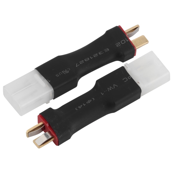 For Tamiya Hunn til T-Plug Hann Batteriadapter for Fjernkontrollbil