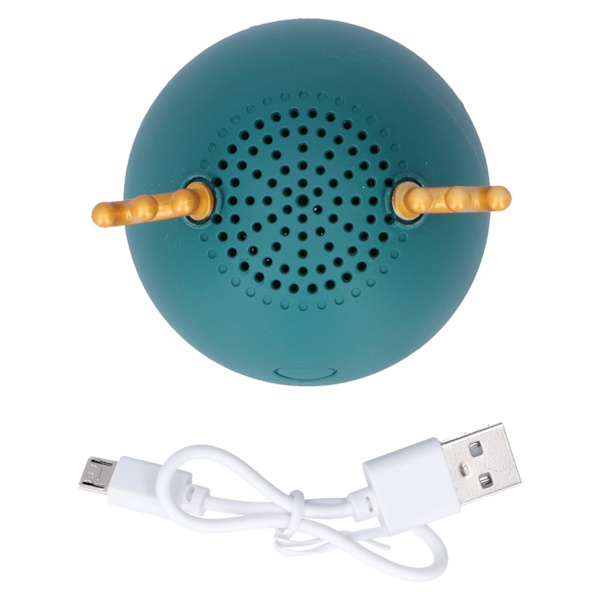 Hjortetrådløs Bluetooth Mini-høyttaler med høy lydstyrke, bærbar lyd, kompatibel med datamaskin/telefon, grønn