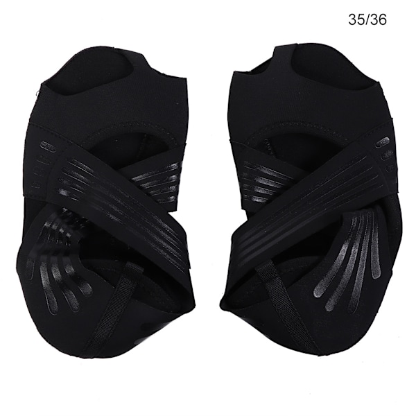Yogaskor Kvinnor Flickor Mjuk Sula Halkfria Professionella Elastiska Yogaskor för Inomhusbruk (35/36)