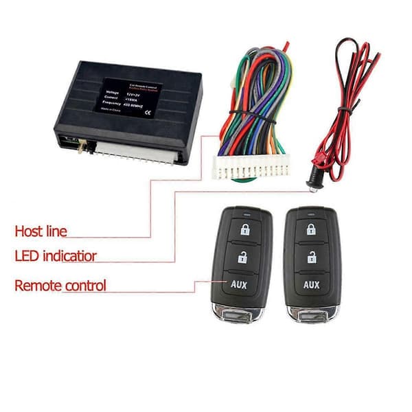 Car Remote Control Central Lock Keyless System Remote Control Car Alarm System Central Lock With Auto Remote Control Kit As Shown