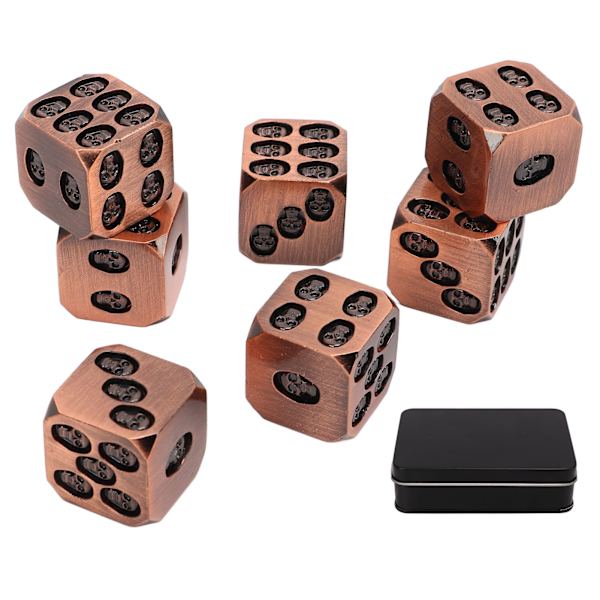 Hieno neliönmuotoinen kallokuvioinen set - 7 kpl