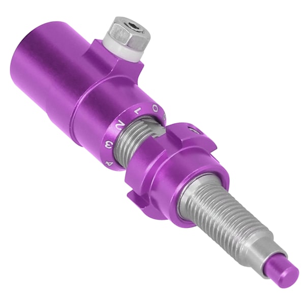 Recurve bue stabilisator sidepute plunger i aluminiumlegering plast utendørs bueskyting verktøy lilla