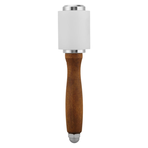 Lær Nylon Hammer Trehåndtak Lær Carving Mallet Craft Tool