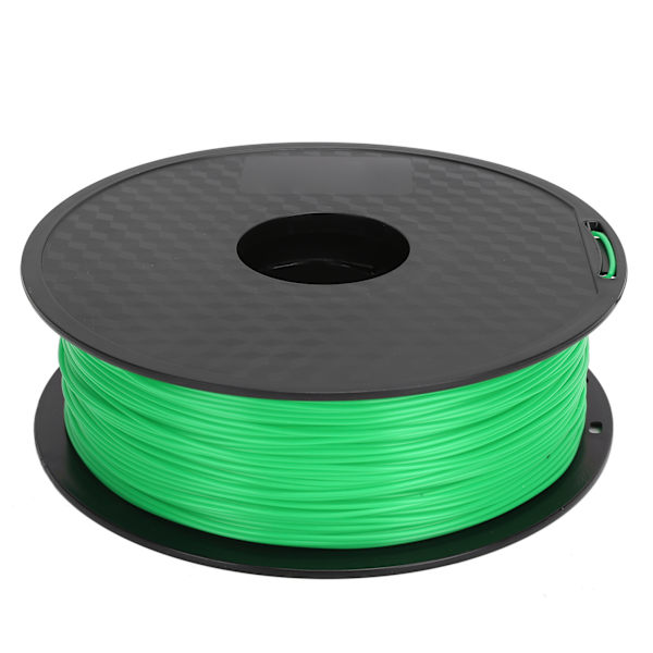 3D-printmateriale Printer PLA Filament Bundle Tilbehør Udskiftning 1,75 mm 340 m / 1115,5 ft Grøn