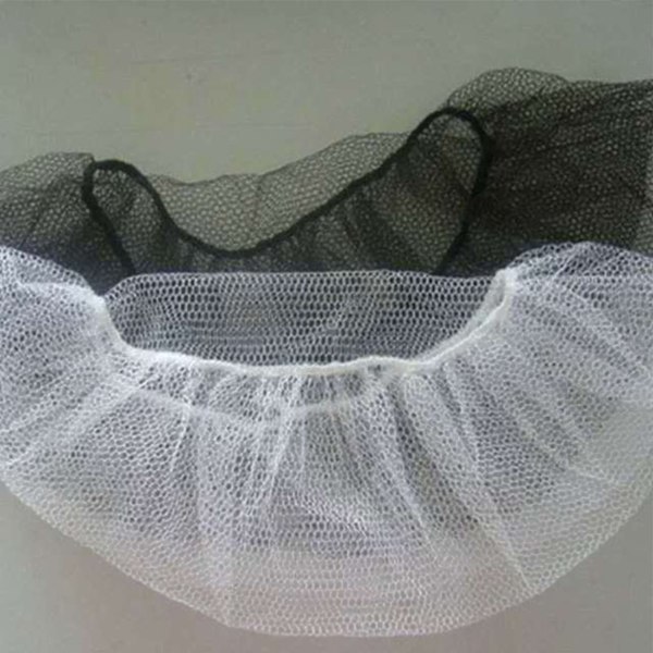 100 st 21-tums perukmössor engångsbruk andningsbar hårfallsprevention nylon mesh nät perukmössor för frisör
