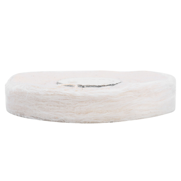 Korujen hionta Kiillotustyökalut Pearl Buffing Puuvillakangas Valkoinen Pyörätyyny (75mm)