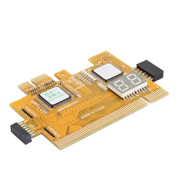 Desktop Debug-kort 4 i 1 Diagnostisk kort Computer Bundkort Detektions Tilbehør