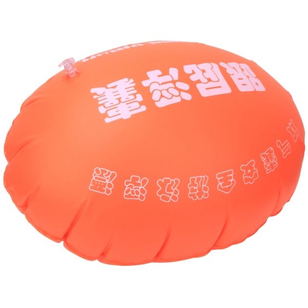 Vattenutrustning Simning Airbag Säkerhet Uppblåsbar Luftboj för Rem Simning Surfing SnorklingOrange 50x40cm