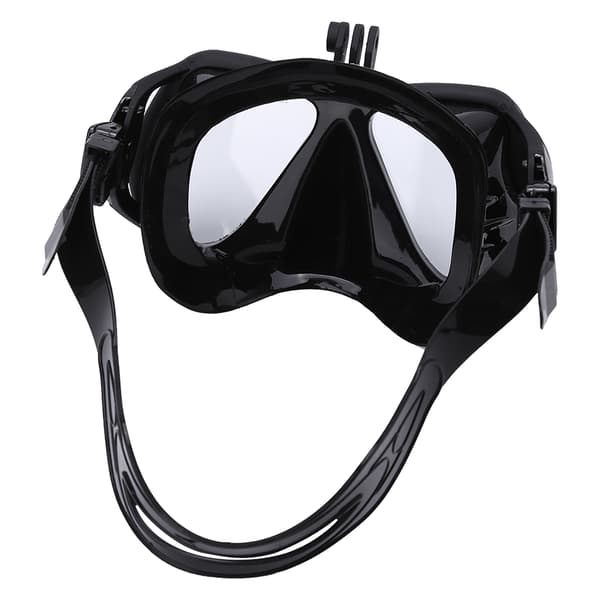 4 Färger Härdat Glas Lins Flexibelt Silikon Dykmask För Vuxen