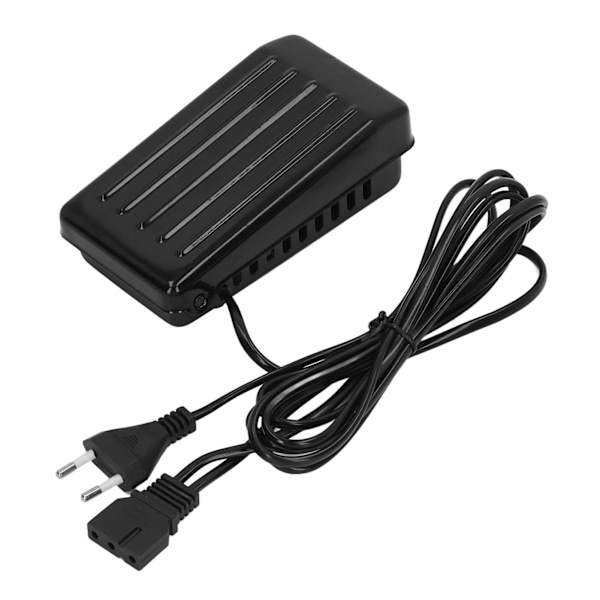 Syning Maskine Fodpedal Forhindre Glidning 3 Port Sort Udskiftning Fodcontroller til Hjem EU Stik 220V